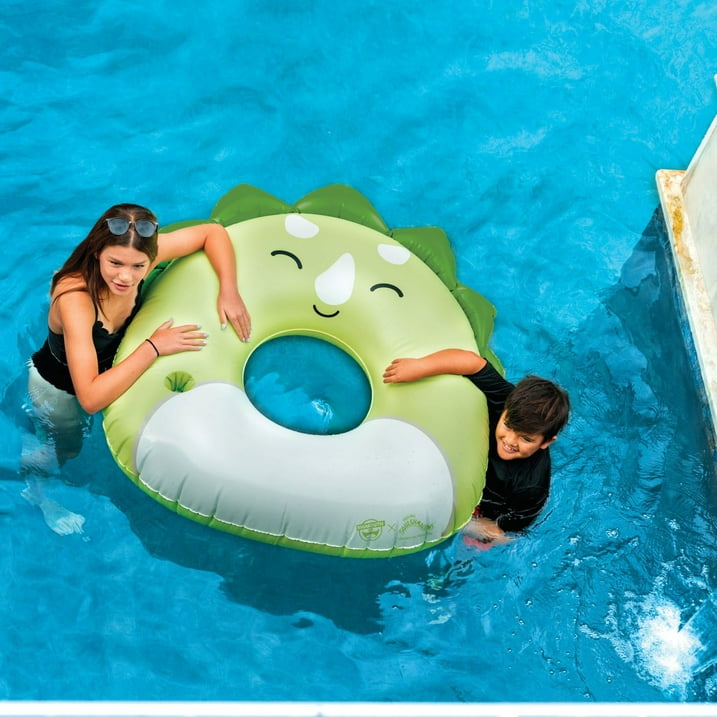 BigMouth x Squishmallows Original Tristan the Triceratops Giant Pool Float