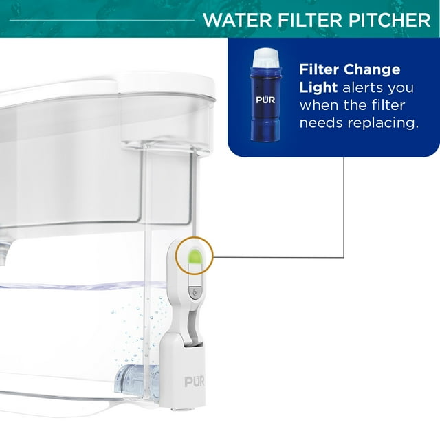 PUR Ultimate Dispenser Water Filter with Lead Reduction, 30 Cup,