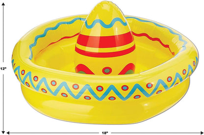 Beistle Inflatable Sombrero Cooler