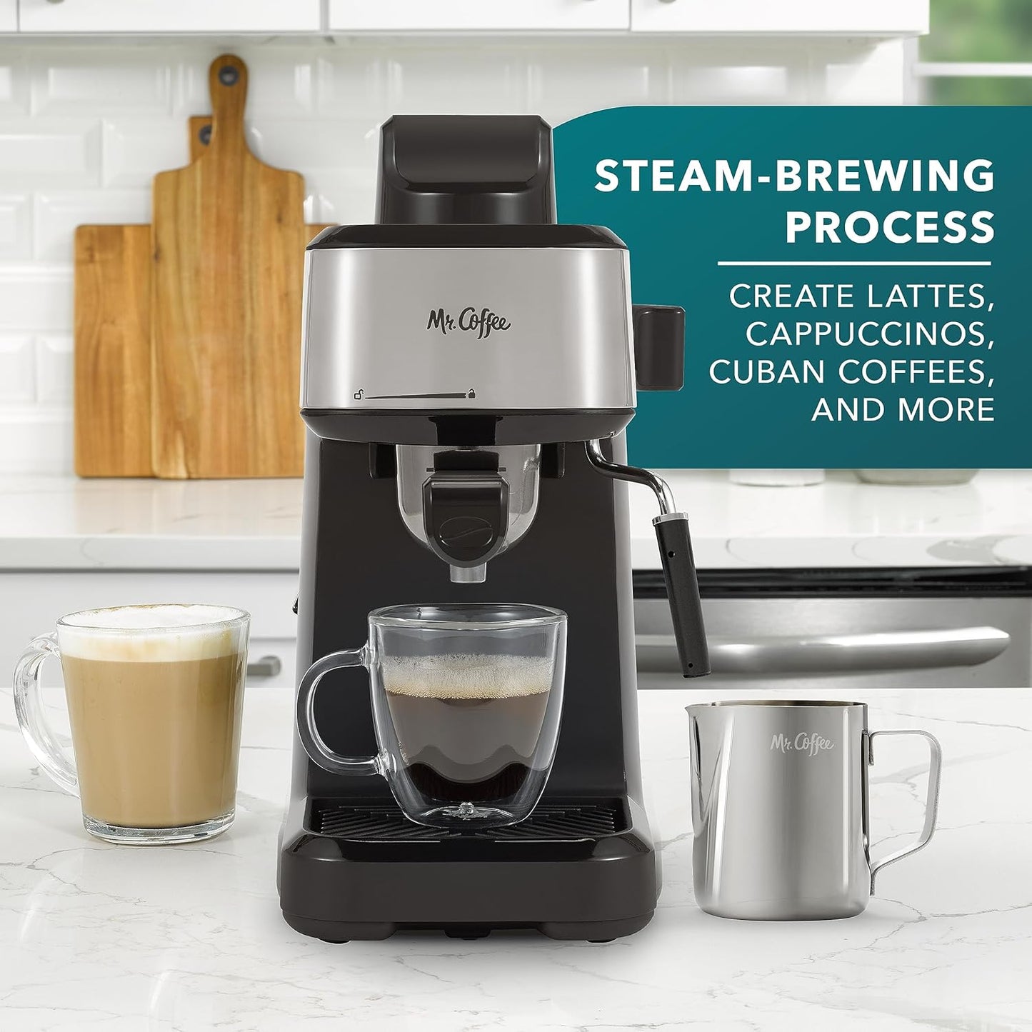 Mr. Coffee Steam Espresso Maker