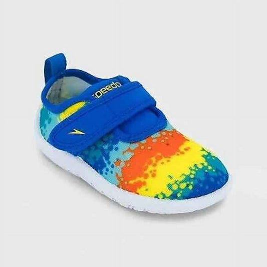 Kids Water Shoes Speedo Printed Shore Explorer Surfwalker - Size L Boys 9-10