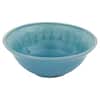 BAUM 16-Piece Elegante Aqua Ceramic Dinnerware Set